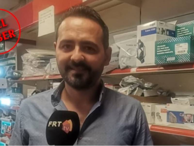 Yangına Müdahalenin Önemini FRT TV'ye Anlattık